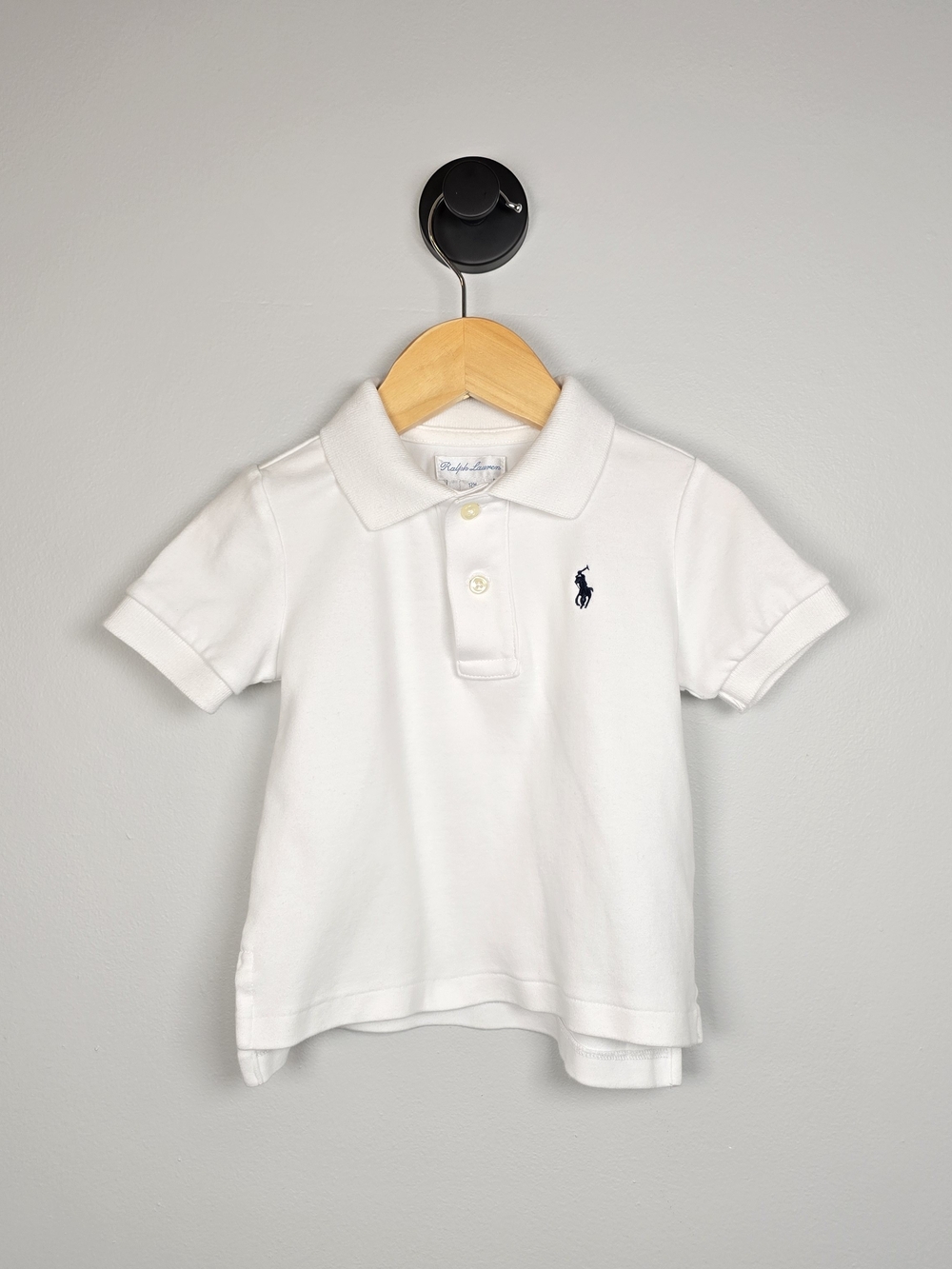 Ralph Lauren White Polo Shirt for Kids